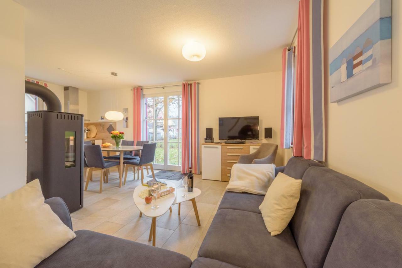 Strandhaus Lucky, Sauna, Garten, Kamin, Strandnah Glowe Kültér fotó